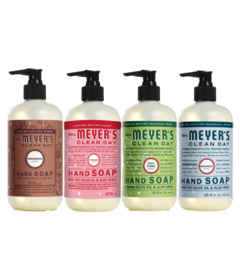 image of Mrs. Meyer's Clean Day Holiday Hand Soap Bundle with sku:317478