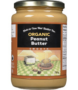 Nuts to You Organic Smooth Peanut Butter Large