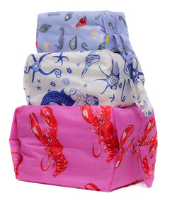 image of BAGGU 3D Zip Set Sea Creatures with sku:320344