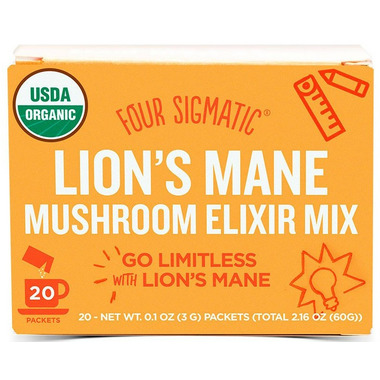 Four Sigmatic Lions Mane Mushroom Elixir Mix Four Sigmatic Lions Mane Mushroom Elixir Mix