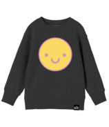 Whistle & Flute Kids Kawaii Sweatshirt Happy Face