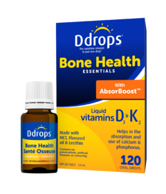 Ddrops Bone Health Vitamin D3 + K2