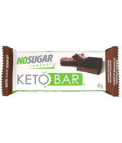 No Sugar Company Keto Bar Chocolate Fudge Brownie