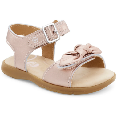 Buy Rose Gold Standard Fit (F) Leather Woven Sandals from Next Canada