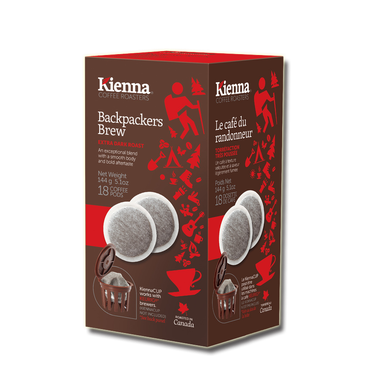 Kienna Coffee Roasters Backpacker\'s Brew Coffee Pods Kienna Coffee Roasters Backpacker\'s Brew Coffee Pods