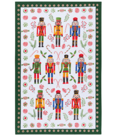 image of Now Designs By Danica Tea Towel Nutcracker with sku:286502