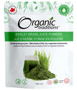 Organic Traditions Barley Grass Juice Powder