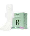 Rael Organic Cotton Cover Pads Extra Long Overnight