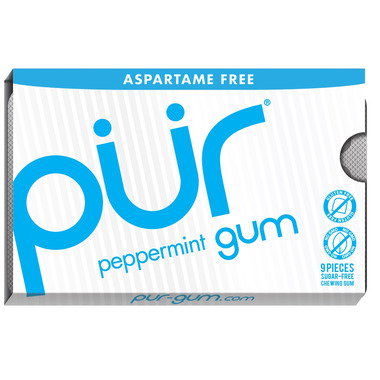 PUR Sugar-Free Gum Peppermint PUR Sugar-Free Gum Peppermint