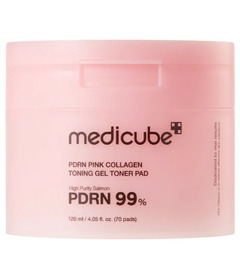medicube PDRN Pink Collagen Toning Gel Toner Pad