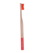 f.e.t.e. Bamboo Toothbrush Red Medium