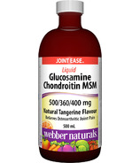 Webber Naturals Glucosamine, Chondroïtine & MSM Liquide