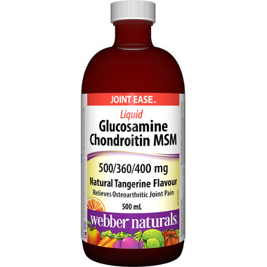 Webber Naturals Glucosamine, Chondroitin & MSM Liquid Webber Naturals Glucosamine, Chondroitin & MSM Liquid