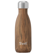 S'well Wood Collection Stainless Steel Water Bottle Teakwood