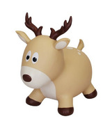 Farm Hoppers Wildlife Hoppers Inflatable Bouncing Beige Deer