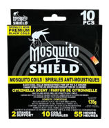 Bobines de bouclier anti-moustiques Citronella insectifuge