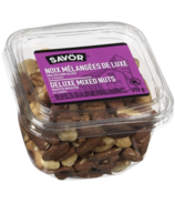 Savor Roasted Unsalted Deluxe Mixed Nuts