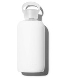 bkr Winter Glass Water Bottle Opaque White