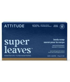 ATTITUDE Super Leaves Body Soap Sage & Rosemary