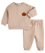 petit lem Quilted Outfit Set Sand