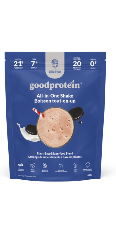 Buy Good Protein All-in-One Shake Cookies & Cream at Well.ca | Free ...