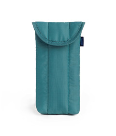 BAGGU Puffy Glasses Sleeve Peacock