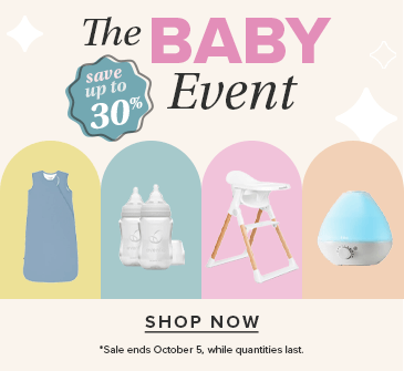 Save up to 30% on the Baby Event