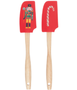 Now Designs Mini Silicone Spatulas Set Nutcracker