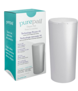 PurePail Classic Diaper Pail Gray