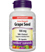 Webber Naturals Grape Seed Extra Strength 