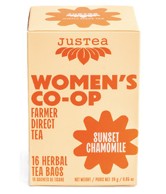 JusTea Sunset Chamomile Herbal Tea