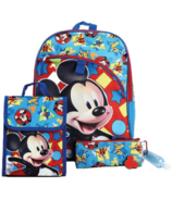 Bioworld Disney Mickey Mouse Kids Backpack Set
