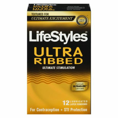 LifeStyles Ultra Ribbed Condoms LifeStyles Ultra Ribbed Condoms