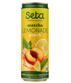 Seta Organic Matcha Lemonade Peach