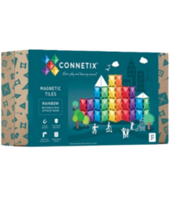 Connetix Tiles Rainbow Rectangle Pack