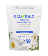 Pacs pour lave-vaisselle automatique Eco-Max sans parfum