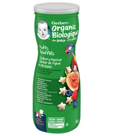 Gerber Organic Puffs Figues, Baies