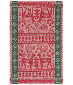 Now Designs By Danica Jacquard Dishtowel Folk Forest