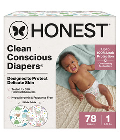 The Honest Company Clean Concious Diapers All The Alpacas and Turtle Time