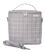 SoYoung Light Grey Grid Lunch Poche