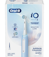 Oral-B iO Series 3 Sensitive Care Rechargeable Toothbrush Icy Blue