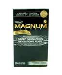 Préservatifs Naked Sensations de Trojan Magnum Condoms en latex lubrifiés