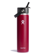 Hydro Flask Wide Mouth with Flex Straw Cap Berry