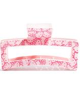 Kitsch x Hello Kitty Jumbo Open Shape Claw Clip Pink Kitty Faces
