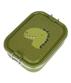 image of Trixie Stainless Steel Small Lunch Box Mr. Dino with sku:329035