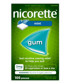 Nicorette Gum Mint 2mg 