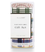 Coffret cadeau Illume Noble Holiday Tin Trio Baume et cèdre