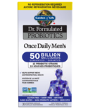 Garden of Life Formule probiotique médicinale Once Daily Men's