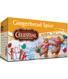 Celestial Seasonings Herbal Tea Gingerbread Spice Herbal Holiday Tea