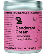 Meow Meow Tweet Baking Soda Free Deodorant Cream Rose Geranium